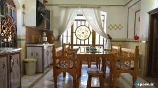 نمای داخلی اقامتگاه بوم گردی خانه سنتی کیان مهریز یزد